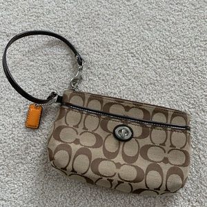 Coach wristlet